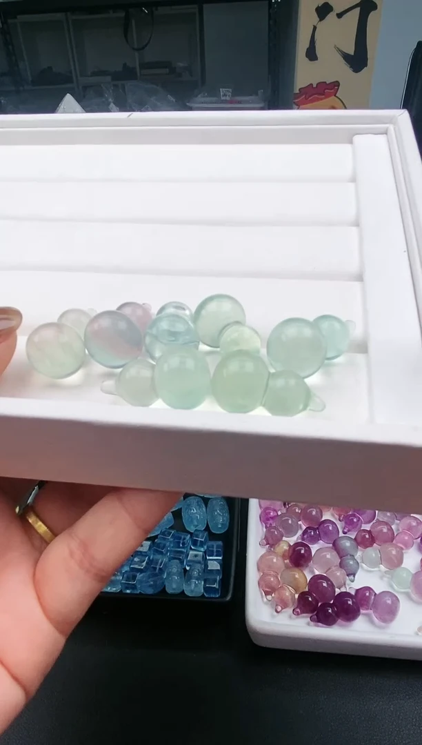 【闪购商品】萤石颈饰未镶嵌37a多样性发其一/1.16/1个