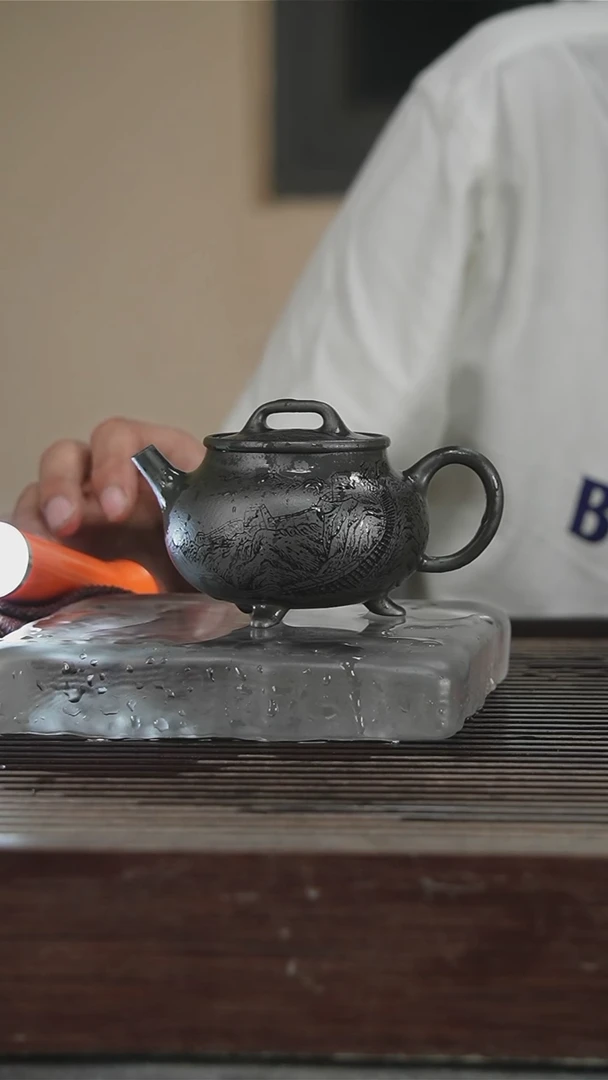 茶壶紫砂容量200CC35号