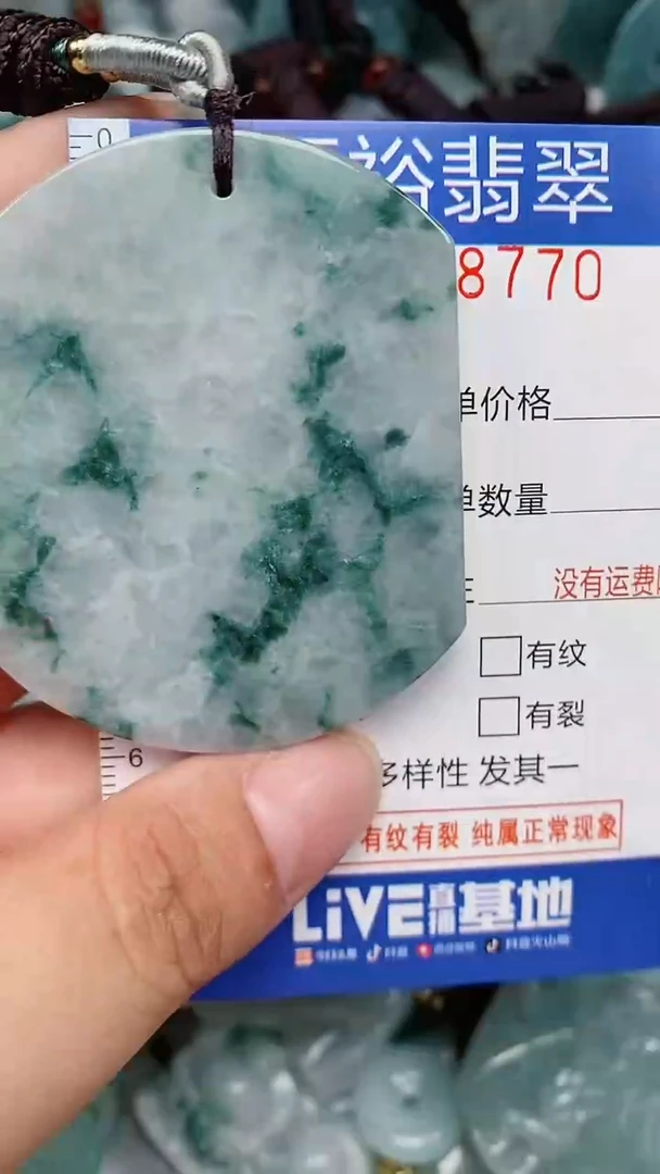 翡翠未镶嵌颈饰...0008770