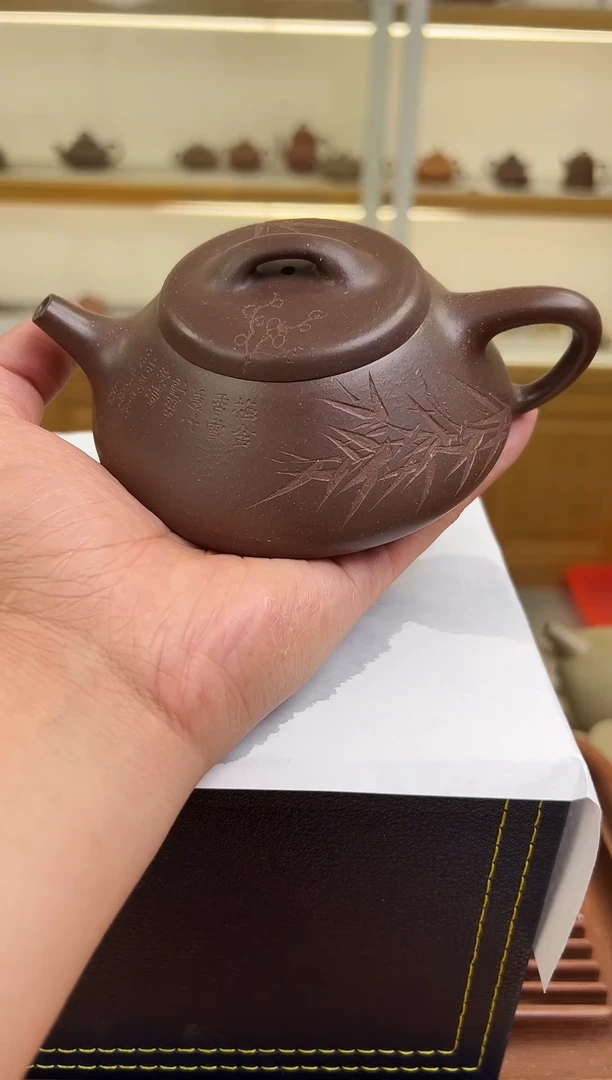 茶杯紫砂原矿半手工紫砂壶
