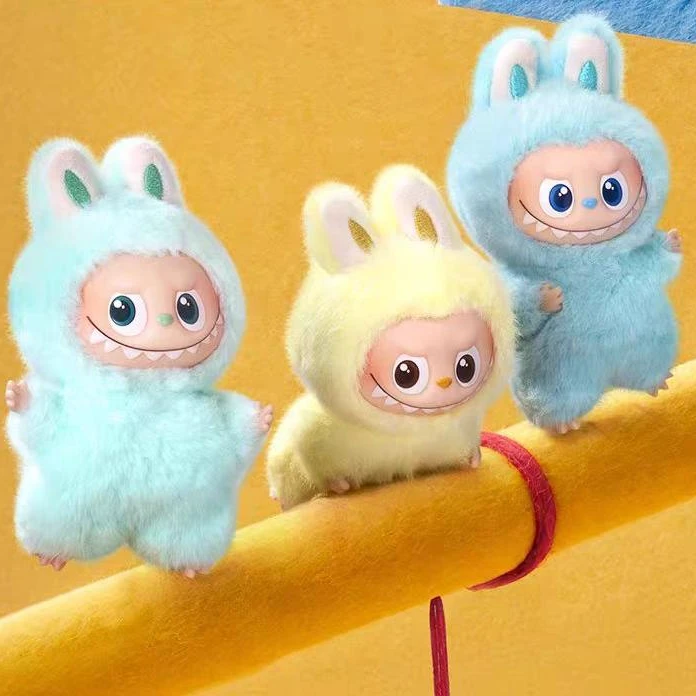 4.0潮流搪胶毛绒玩偶摆件挂件盲盒