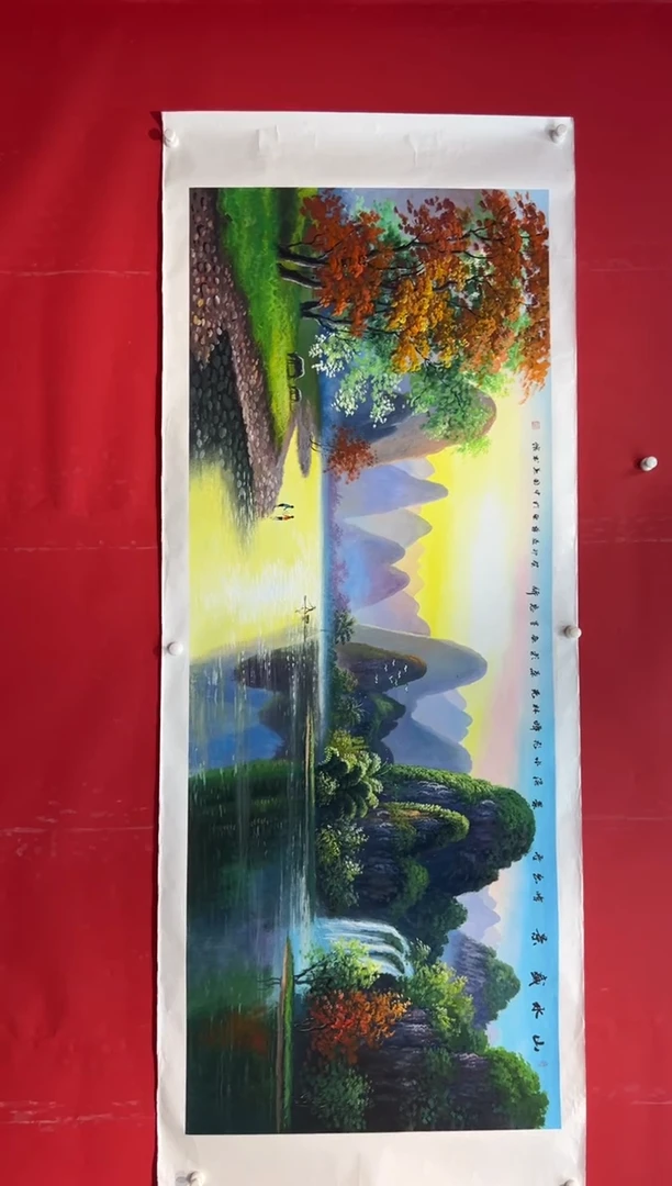国画画家陆远华纯手绘原作