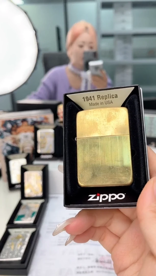 铜Zippo 1941黄铜光板