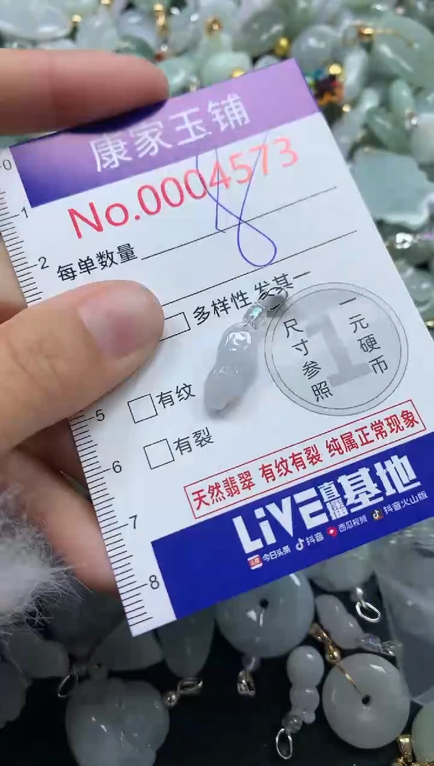 颈饰未镶嵌翡翠4573