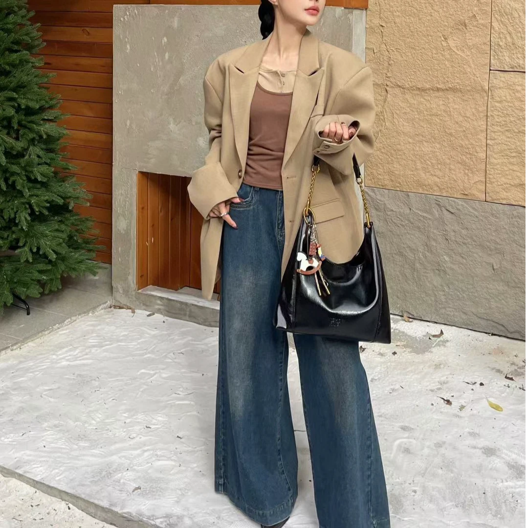 2025秋冬新款腋下潮流复古单肩斜挎包时尚女包 8780