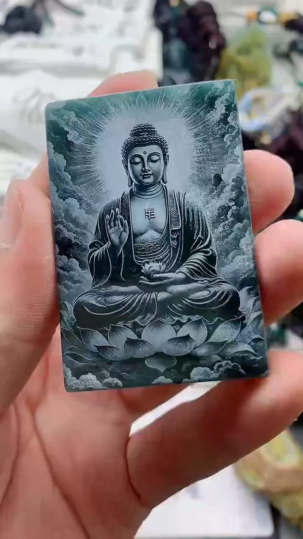 颈饰未镶嵌翡翠888猴