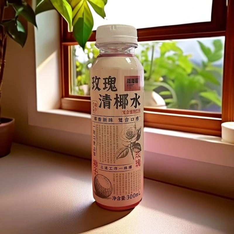 陆陆专属【25.4.9到期】玫瑰清椰水300ml*8瓶