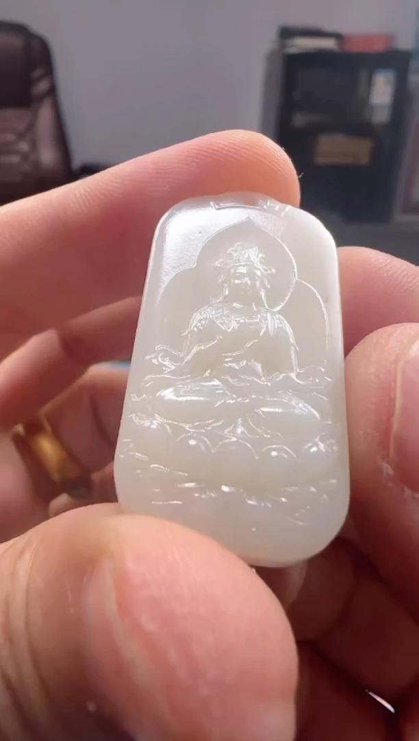 和田玉未镶嵌颈饰拍一发一多样性发货