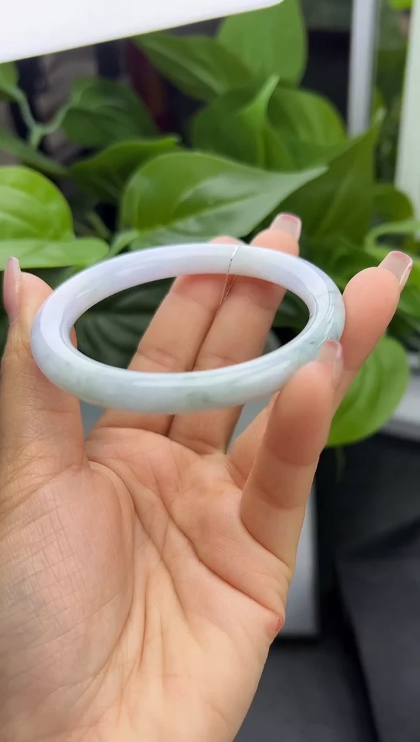 【闪购商品】翡翠手镯未镶嵌K496-19 手镯 52-54圈