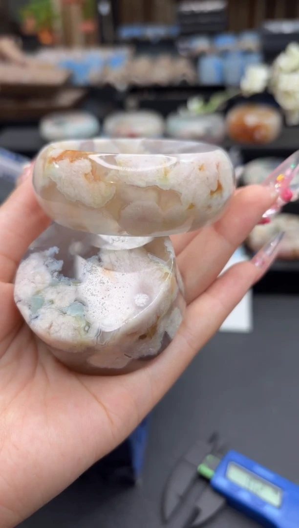 未镶嵌手镯石英质玉297(56圈赠送镯心)