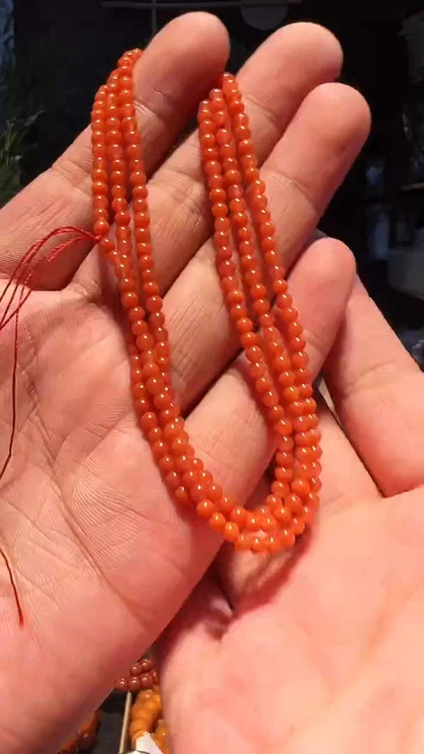 【闪购商品】南红玛瑙手串未镶嵌米珠多圈