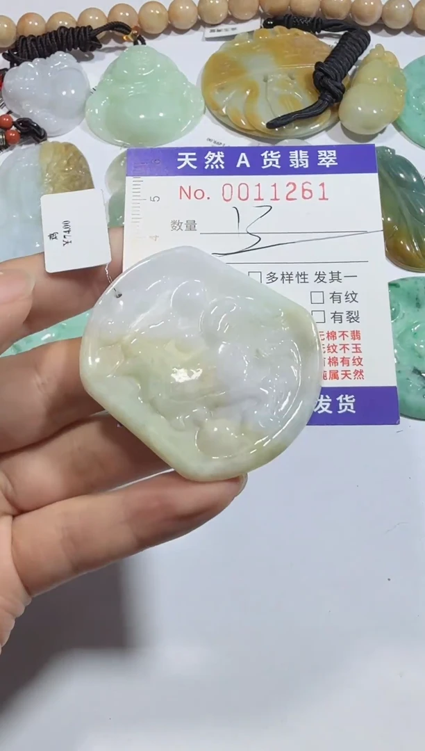 【闪购商品】翡翠颈饰未镶嵌00011261