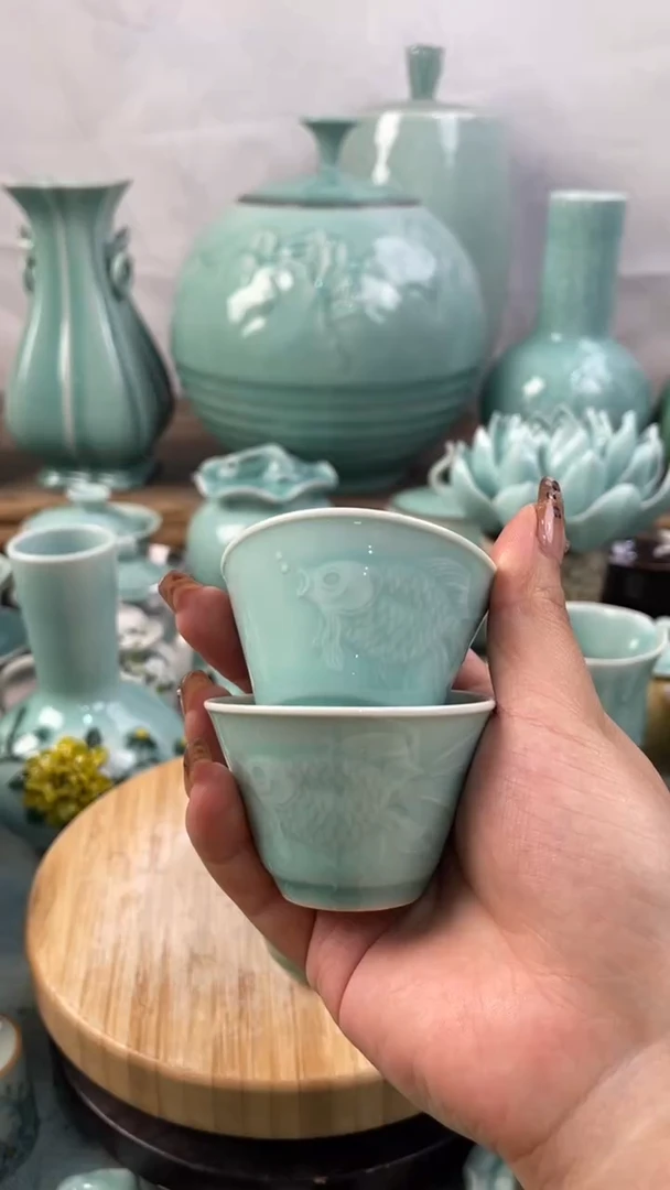 【闪购商品】特价福利 微瑕 慧仙青瓷