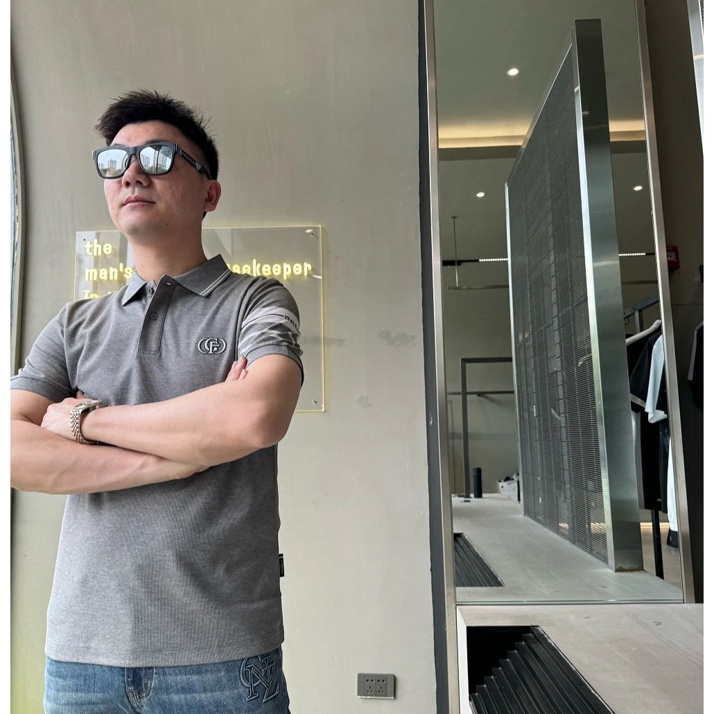 MANS名店-2025夏季新款休闲时尚男士POLO衫-GF-5016