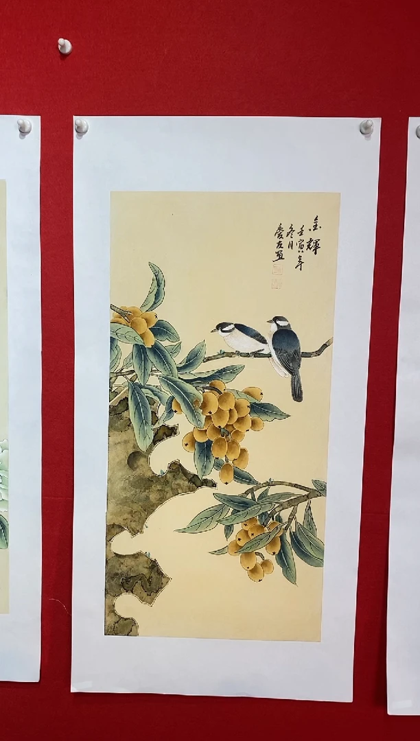【闪购商品】国画LQY3178洋李庆友老师