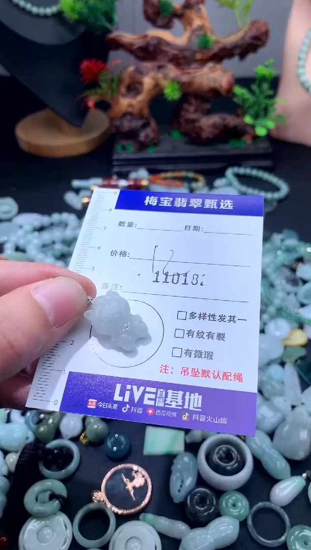 颈饰未镶嵌翡翠12