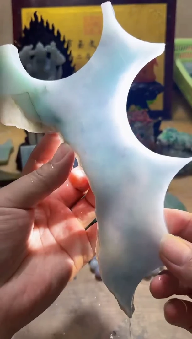 未镶嵌挂件翡翠A货常星6650