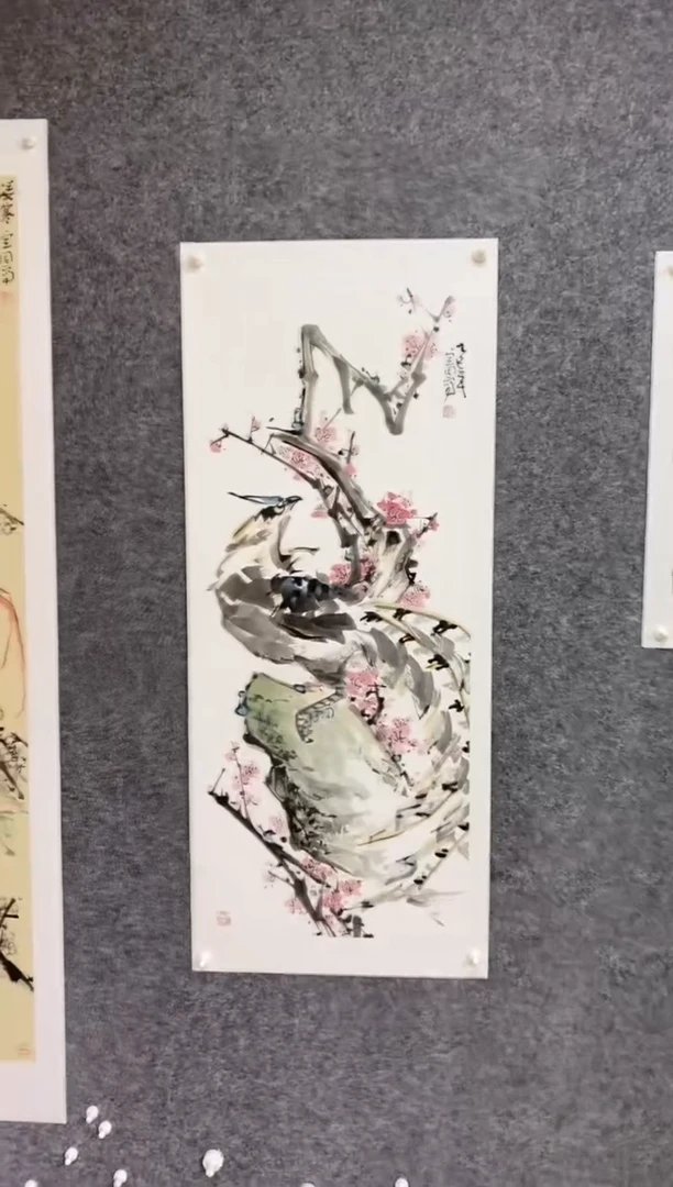 国画尚定固国画作品