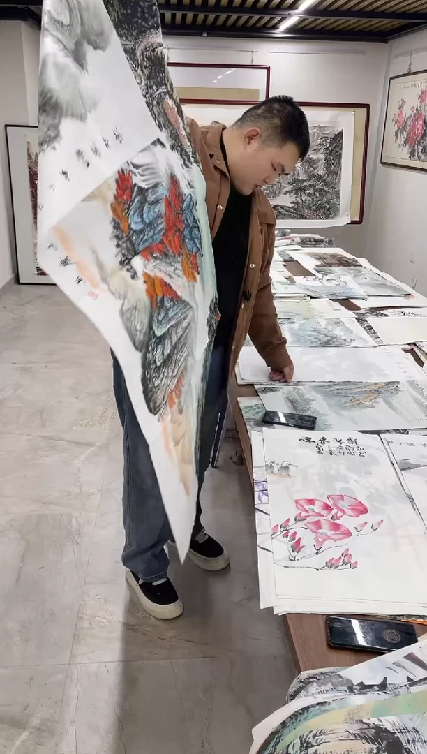 国画l****1融易专属链接-李土庆点染带证书