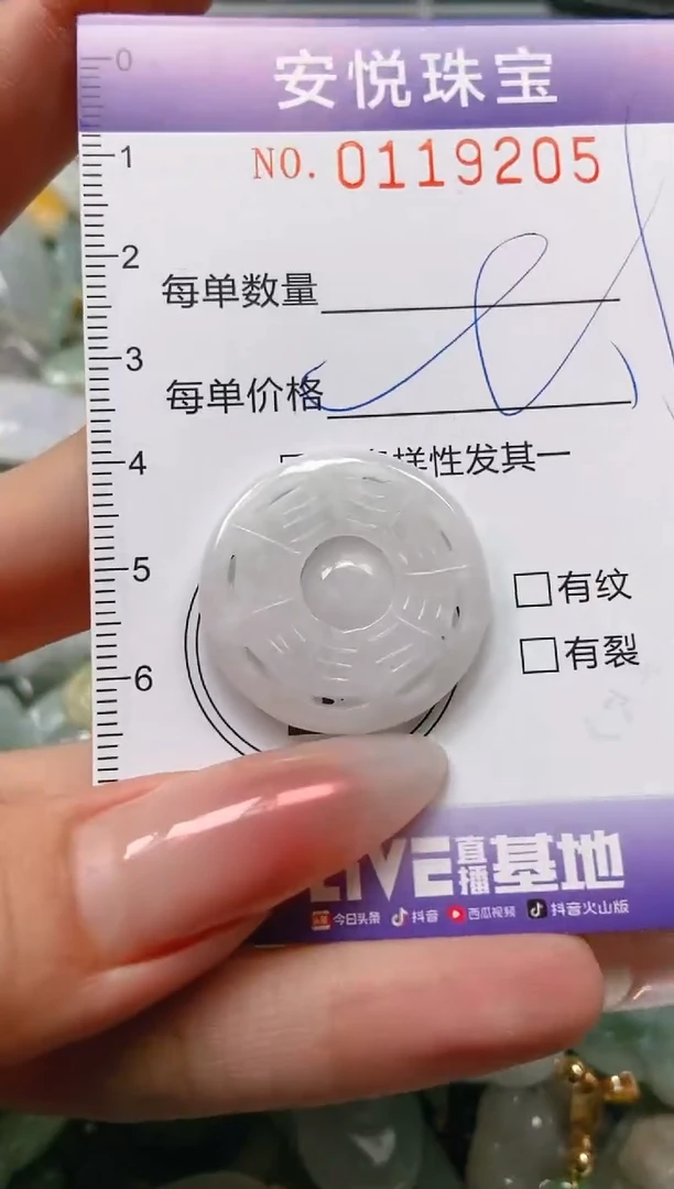 【闪购商品】翡翠颈饰未镶嵌闪购0119205