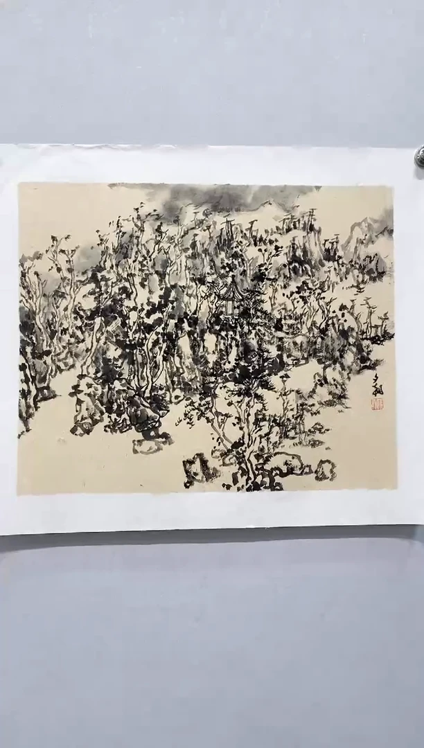 国画孙老师国画作品