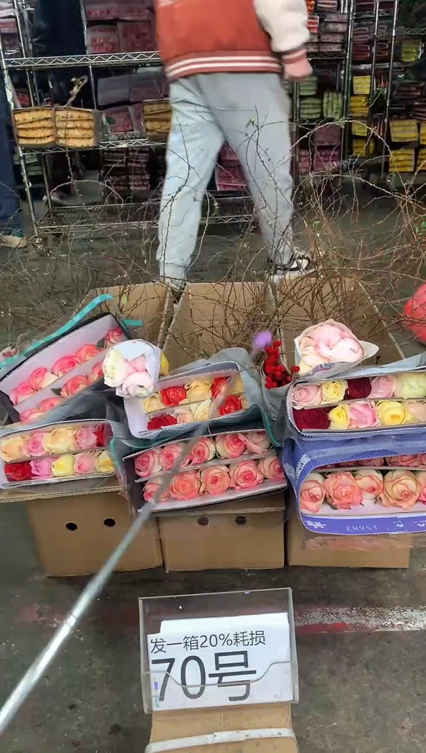70号♥中通含20%耗损发一箱鲜花