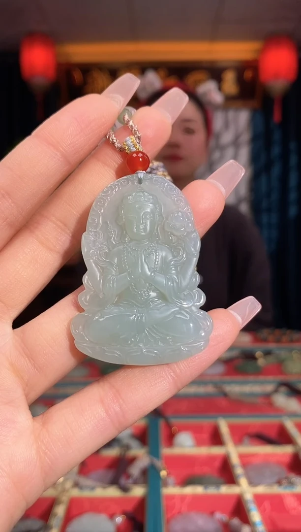 【闪购商品】和田玉颈饰未镶嵌度母