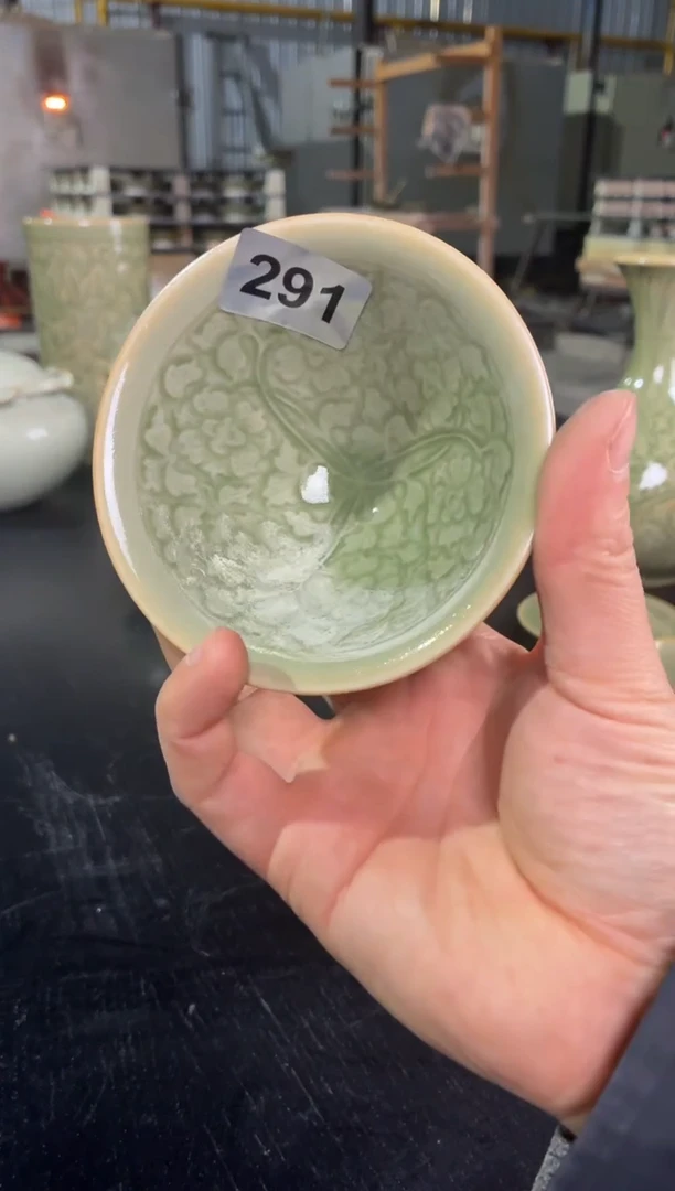 耀州窑仰山三交枝斗笠291