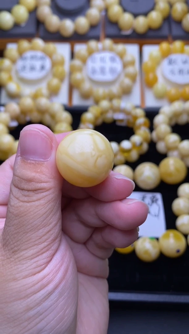 裸石琥珀未镶嵌大小姐珠宝严选6
