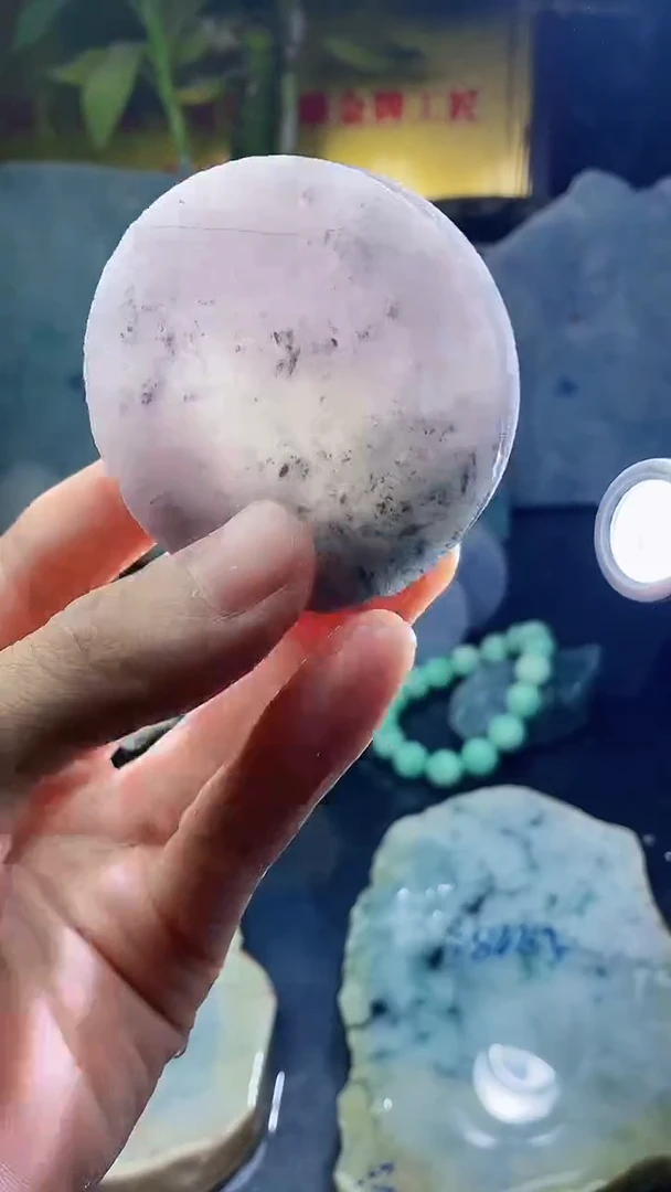 未镶嵌挂件翡翠小雨64