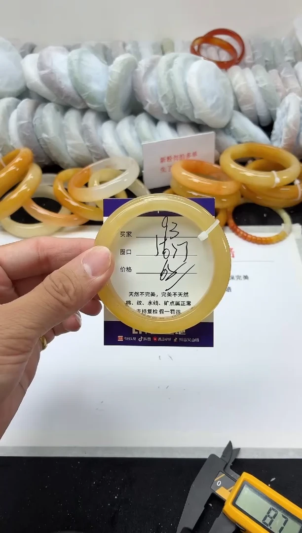 未镶嵌手镯石英质玉93