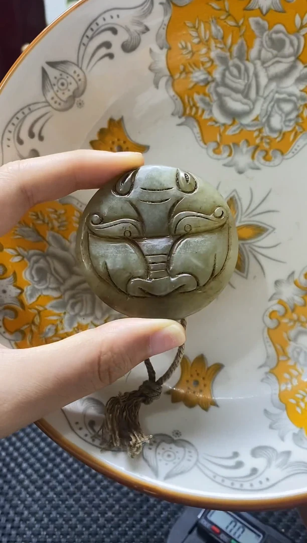 瓷片瓷片 瓷器 摆件 1个