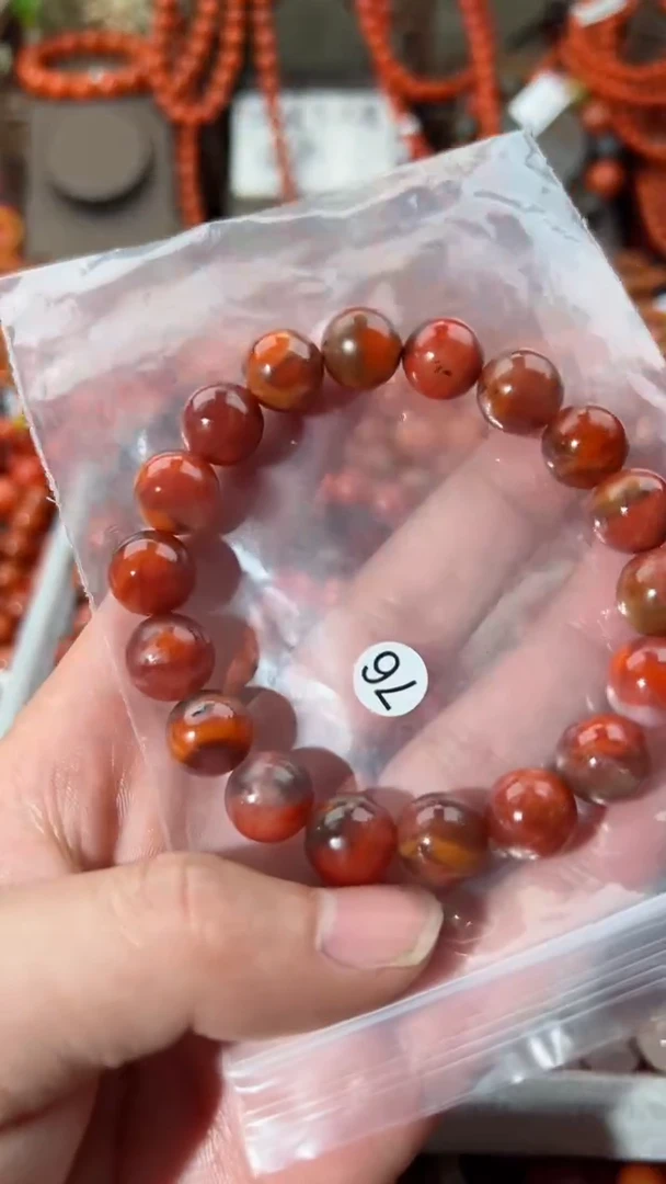 【闪购商品】南红玛瑙手串未镶嵌11