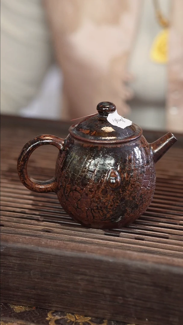 茶壶紫砂原矿手工制作6号190cc