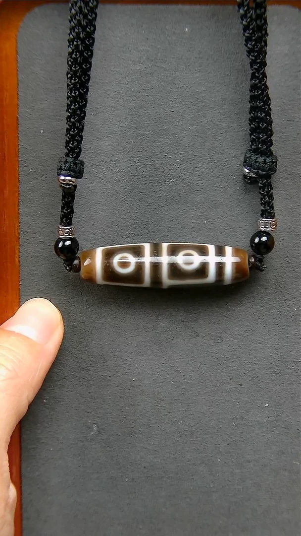 【闪购商品】玛瑙/玉髓珠宝半成品未镶嵌建成地门四眼11*42