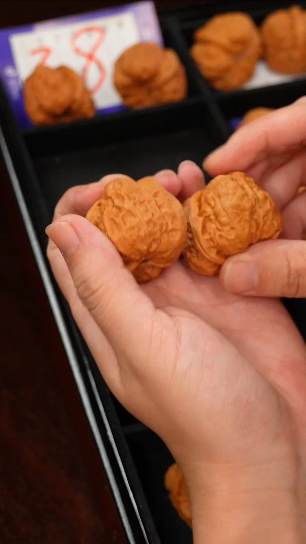 文玩核桃把件38哈莫头