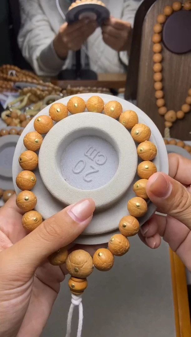 吊坠凤眼菩提12凤眼手串铜钉