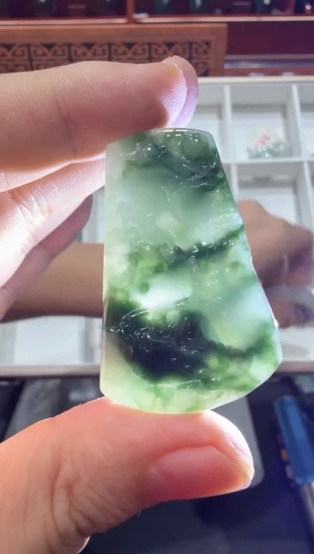 未镶嵌挂件翡翠A货翡翠多样性孤品