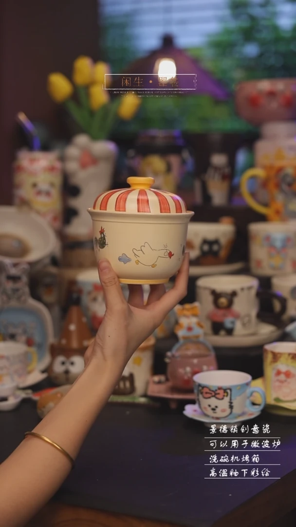 景德镇可爱设计师款陶瓷