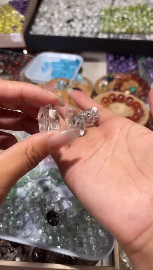 水晶手链未镶嵌L52闪灵随行一个宽卡15+