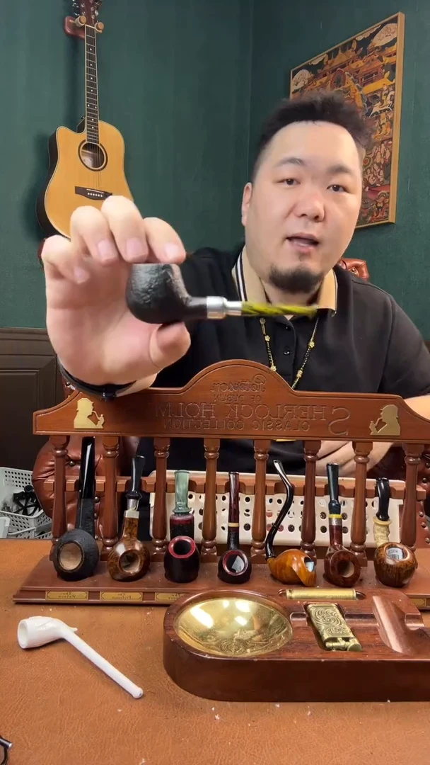 石楠木木雕款意大利进口石楠木烟斗