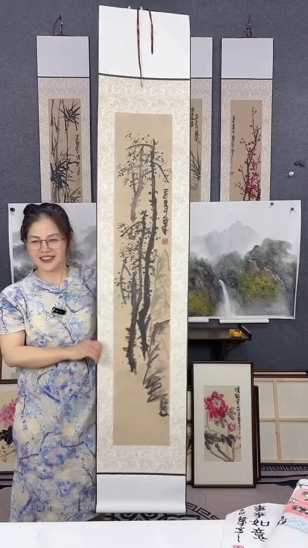 国画175*32吴铁成作品