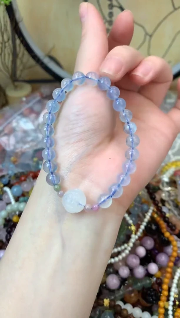 【闪购商品】海蓝宝石手链未镶嵌150