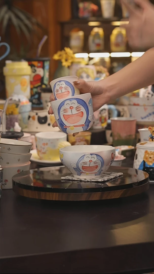 景德镇釉下彩绘设计师款式陶瓷