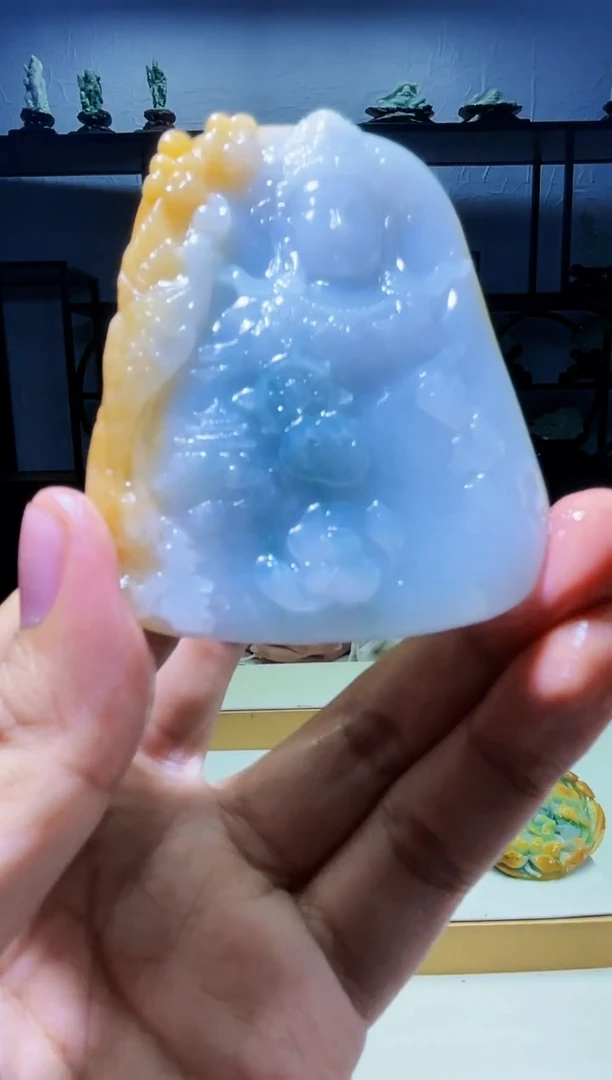 【闪购商品】定制翡翠未镶嵌毛货02240097