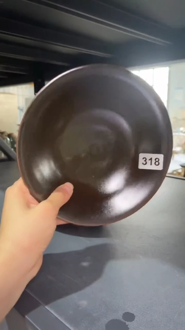 耀州窑仰山微瑕盘子318