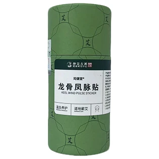 --E642#龙骨凤脉贴颈椎腰背督脉灸艾草贴手膝盖背部温灸
