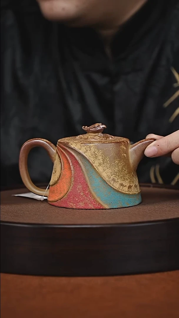 茶壶紫砂原矿紫砂壶