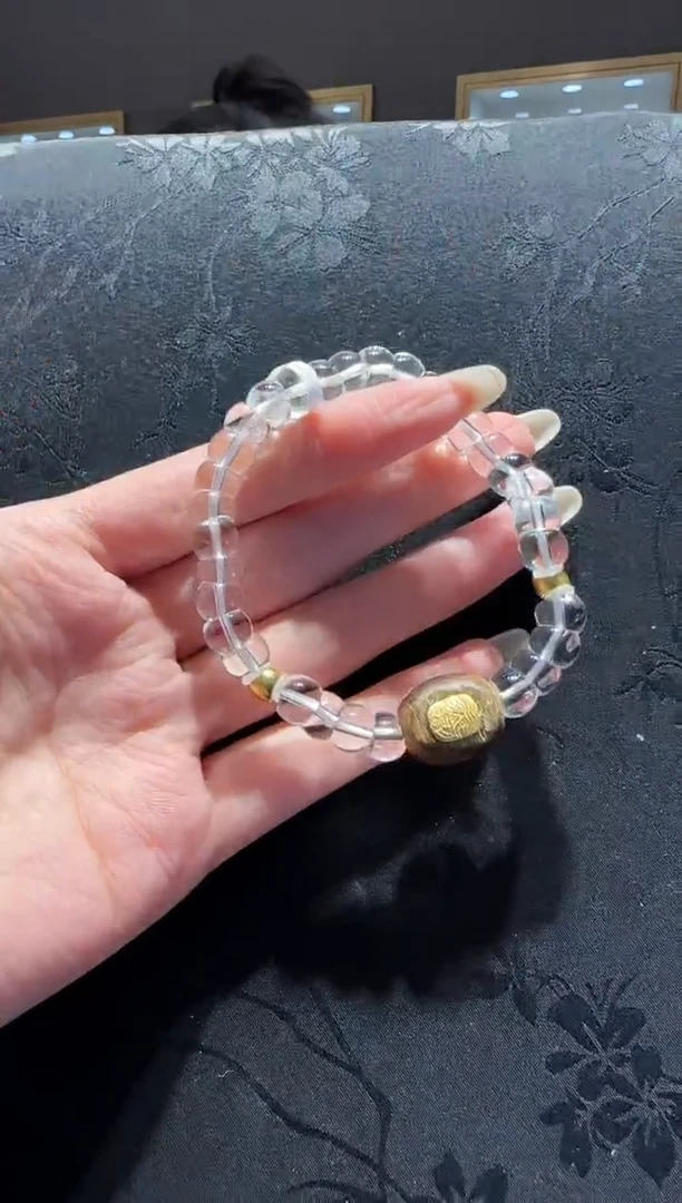 【闪购商品】水晶手串未镶嵌水晶大肠手串设计款