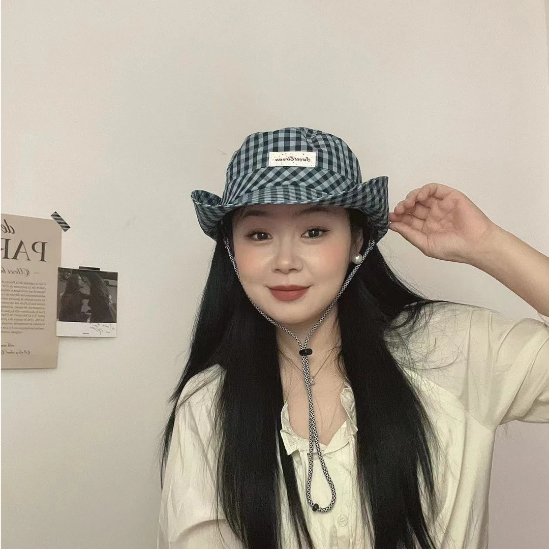 防晒户外登山帽大头围显脸小渔夫帽出游度假防紫外线遮阳帽